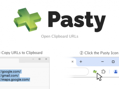 谷歌一次性批量打开网址插件-Pasty